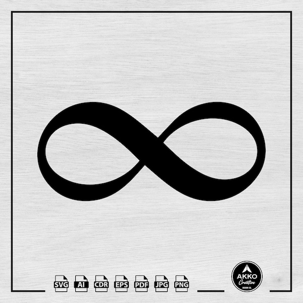 Infinity Symbol Svg Png, Infinity Svg Png, Endless Svg Png, Infinity Clipart, Svg Cut File for Cricut and Silhouette