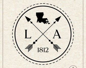 Louisiana Svg Png, Clipart, Cricut Silhouette Cut File
