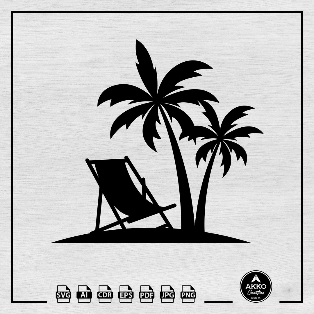 Palm Tree Svg Tropical Tree Svg Palms Svg Coconut Trees - Etsy