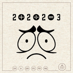 Mathe Problem Schneidedatei, Plotterdatei Cricut Silhouette, Mathematik Shirt, Mathe Illustration