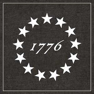Bandera de Betsy Ross SVG PNG, 1776 imágenes prediseñadas, archivo de corte para trazador de silueta Cricut imagen 2