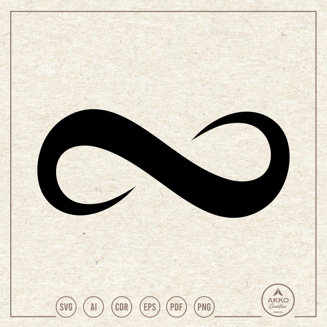Infinity Svg Png, Endless Clipart, Cricut Silhouette Plotter Cut File ...