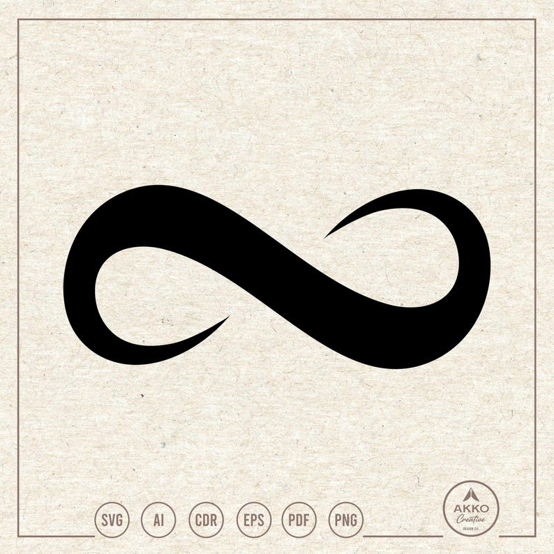 Infinity Svg Png, Endless Clipart, Cricut Silhouette Plotter Cut File ...