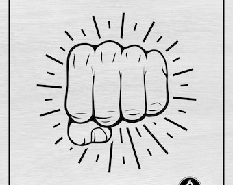 Fist Punch Svg Png, Punch Svg Png, Smash Punch Svg Png, Sunburst Punch Svg Png, Hand Knuckles Svg, Svg Cut File for Cricut and Silhouette