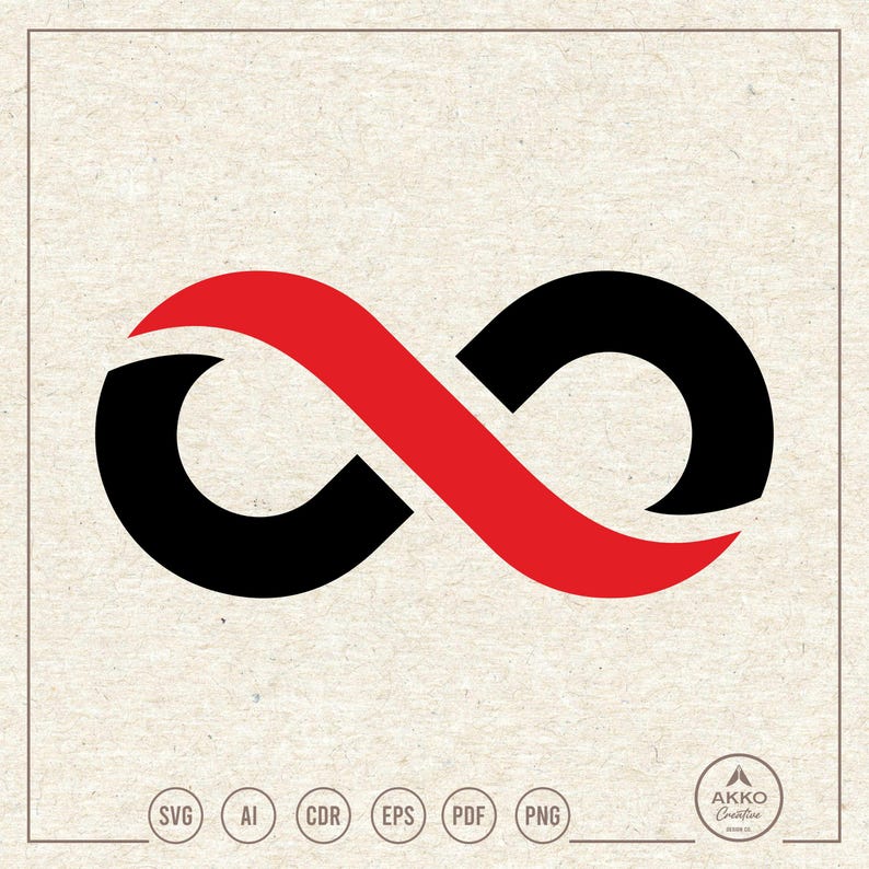 Infinity Svg Png, Endless Clipart, Icon, Cricut Silhouette Plotter Cut ...