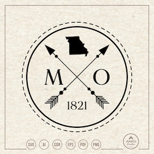 Missouri svg Png, Clipart, Cricut Silhouette-Schnitt-Datei