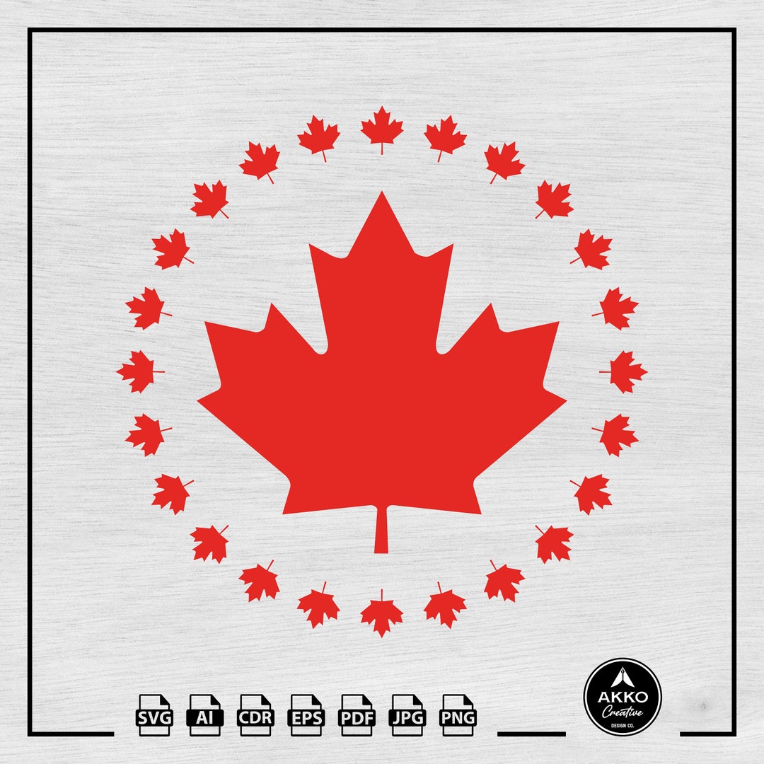 Canadian Maple Leaf Svg Png, Canada Svg, Flag of Canada Svg, Canadian ...