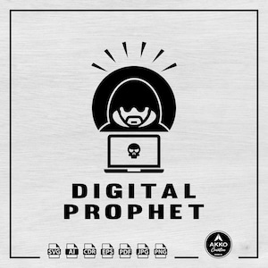 Hacker svg Png, Cyberpunk svg, Programmierer svg, Coder svg, Tech svg, digitaler Hellseher Shirt, Clipart, svg cut File für Cricut und Silhouette