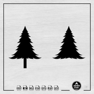 Árbol de Navidad Svg Png, Pino Svg, Decoración navideña Svg, Árbol geométrico Svg, Pino nevado Svg, Archivo de corte Svg para Cricut y Silhouette