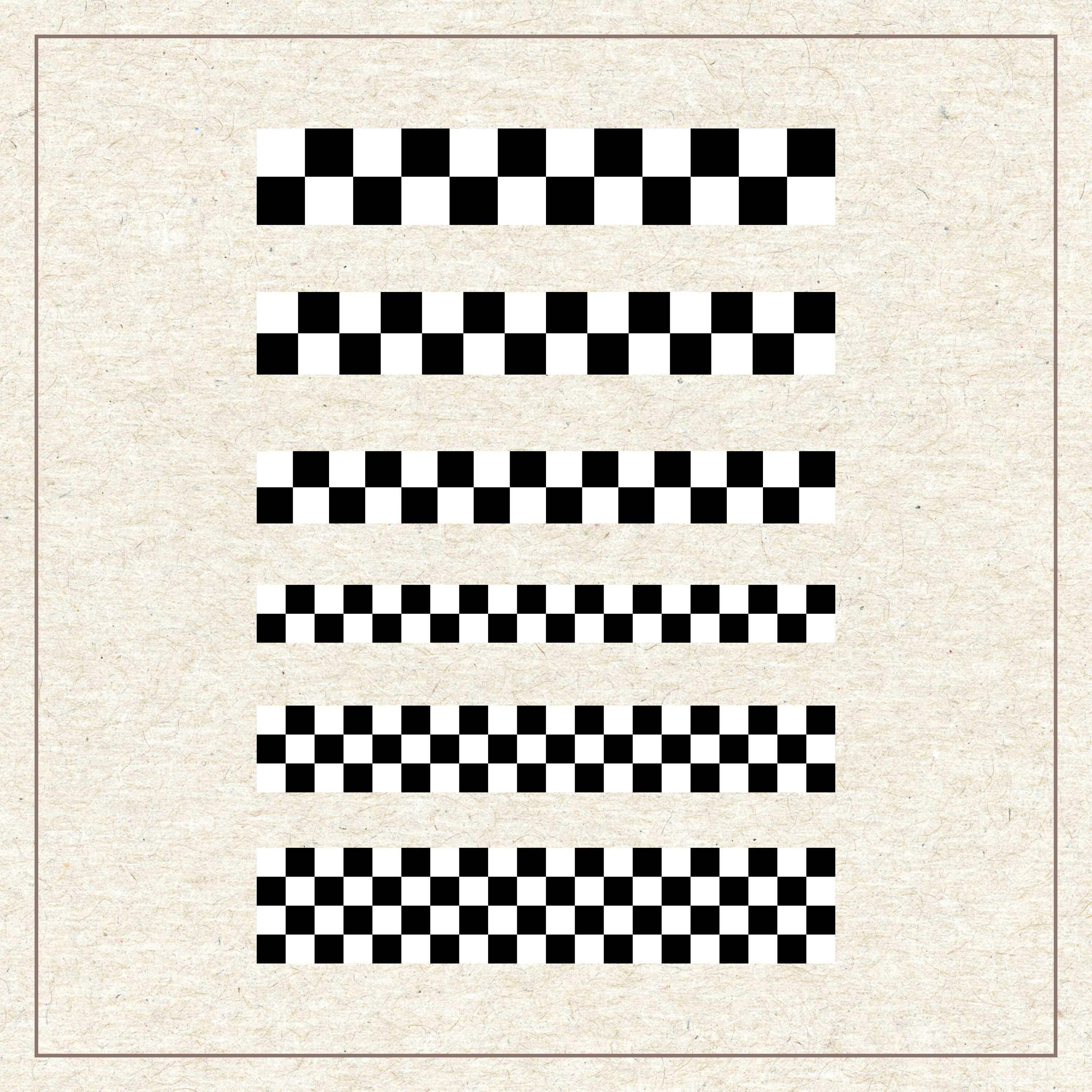 Checkered Border Svg Png, Seamless Pattern, Clipart, Cricut Silhouette ...