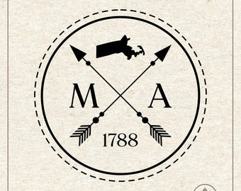 Massachusetts Svg PNG, Clipart, Arquivo de Corte de Silhueta Cricut