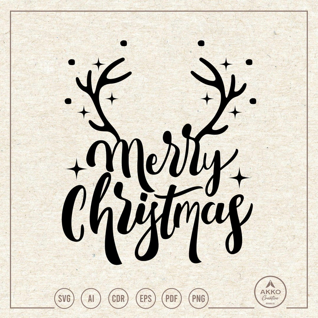 Merry Christmas Svg Png, Clipart, Shirt, Plotter Cut File Cricut ...