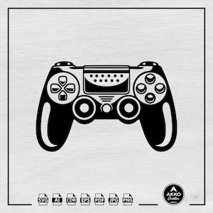 Video Game Controller Svg Png, Gamer Svg, Joystick Svg, Gaming Svg, Game Over Svg, Video Game Svg, Svg Cut File for Cricut and Silhouette