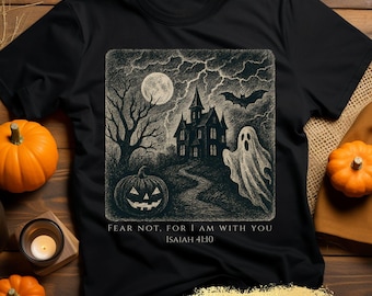 Christian Halloween Shirt, Funny Christian Halloween Shirt, Fall Religious Shirt, Fall Church Tee, Halloween Jesus Shirt, Bible Verse Tshirt