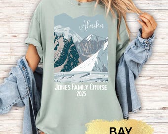 Custom Alaska 2026 Cruise Shirt, Personalized Alaska Matching Family Cruise Shirt, Alaska Vacation Shirt, Alaska Cruising Tshirt