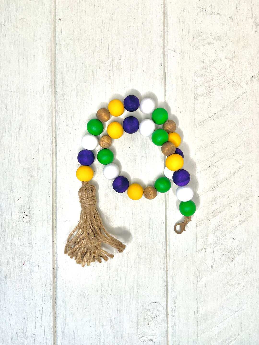 mardi gras tiered tray
