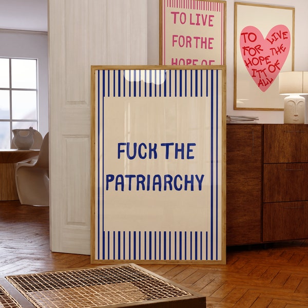 Taylor Swift Poster, All Too Well Fuck The Patriarchy Song Lyric, Taylor's Version Wall Print , Swiftie Feminism Decor, Digital Download