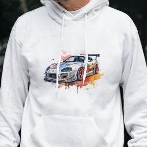 Toyota Supra MK4 JDM Hoodie | Toyota Supra Gift Hoodie Unisex