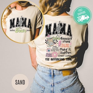 Mama Shirt, Mama Tour Sweat, The Motherhood Tour ,Mother&#39;s Day SweatShirt, Mama Shirt Retro Mom Shirt, Mama Lightning Bolt Shirt,Mother gift