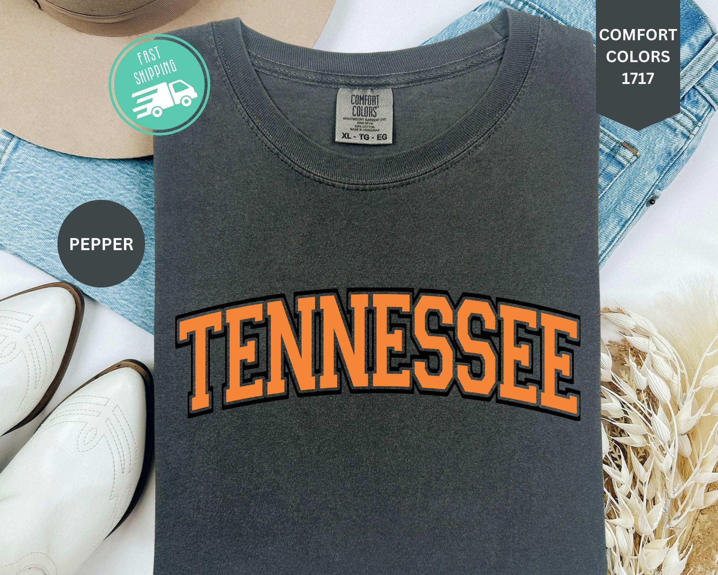 Retro Comfort Colors Tennessee Shirt, Nostalgic Tennessee T-Shirt, Tennessee Travel Gift, Tennessee Crewneck