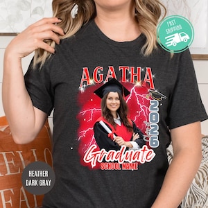 Custom Graduation Shirt, Custom Photo Graduate Shirt, Family Graduation 2026 Shirt, Senior T-Shirt, Class of 2026 Shirt, Graduation Party
