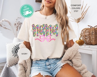 Comfort Colors Vintage Floral Nana T-Shirt, Cottagecore Grandma Tee, Gift For Mothers Day