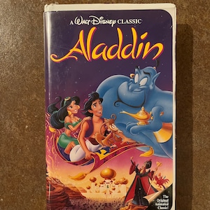 Aladdin Black Diamond VHS