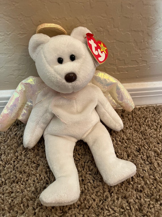 Halo Beanie Baby- Extremely Rare, Pristine condition, With tag errors!  Brown Price drop!