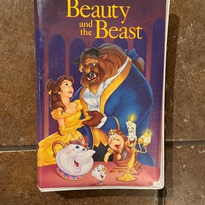 Beauty and the Beast Japanese Import Walt Disney Black