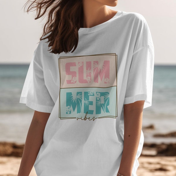 New Come on Sunday Tropical Graphic Tee s