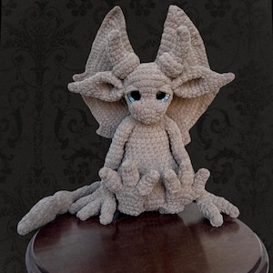 Ghoul the Gargoyle - Crochet Amigurumi/Plushy *PATTERN* image 4