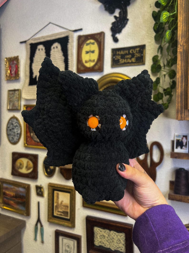 Barron the Bat - Crochet Amigurumi/Plushy *PATTERN* image 4