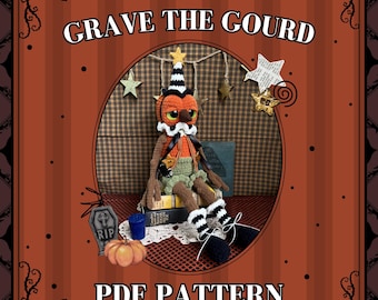 Grave the Gourd - Crochet Amigurumi/Plushy *PATTERN*