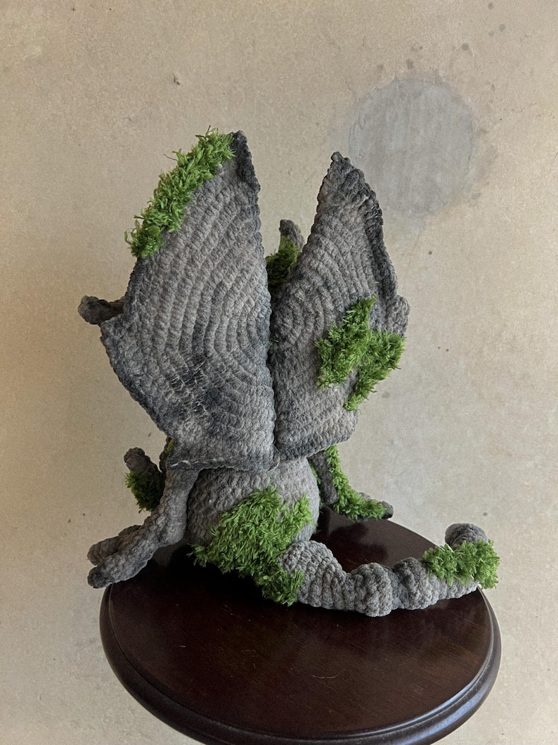 Ghoul the Gargoyle - Crochet Amigurumi/Plushy *PATTERN* image 6