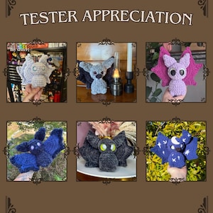 Barron the Bat - Crochet Amigurumi/Plushy *PATTERN* image 5