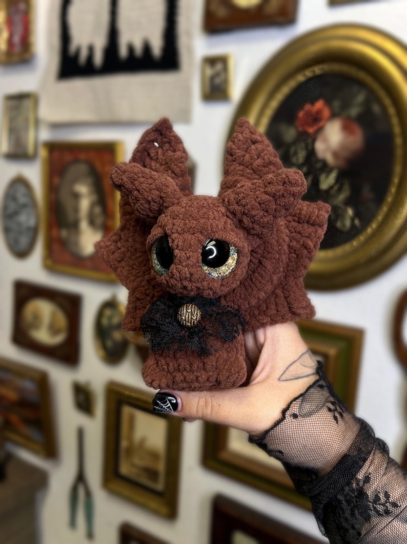 Barron the Bat - Crochet Amigurumi/Plushy *PATTERN* image 3