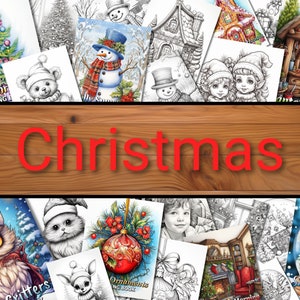 Whole Shop Coloring Page Book Bundle - Adults + Kids - Instant Download ...