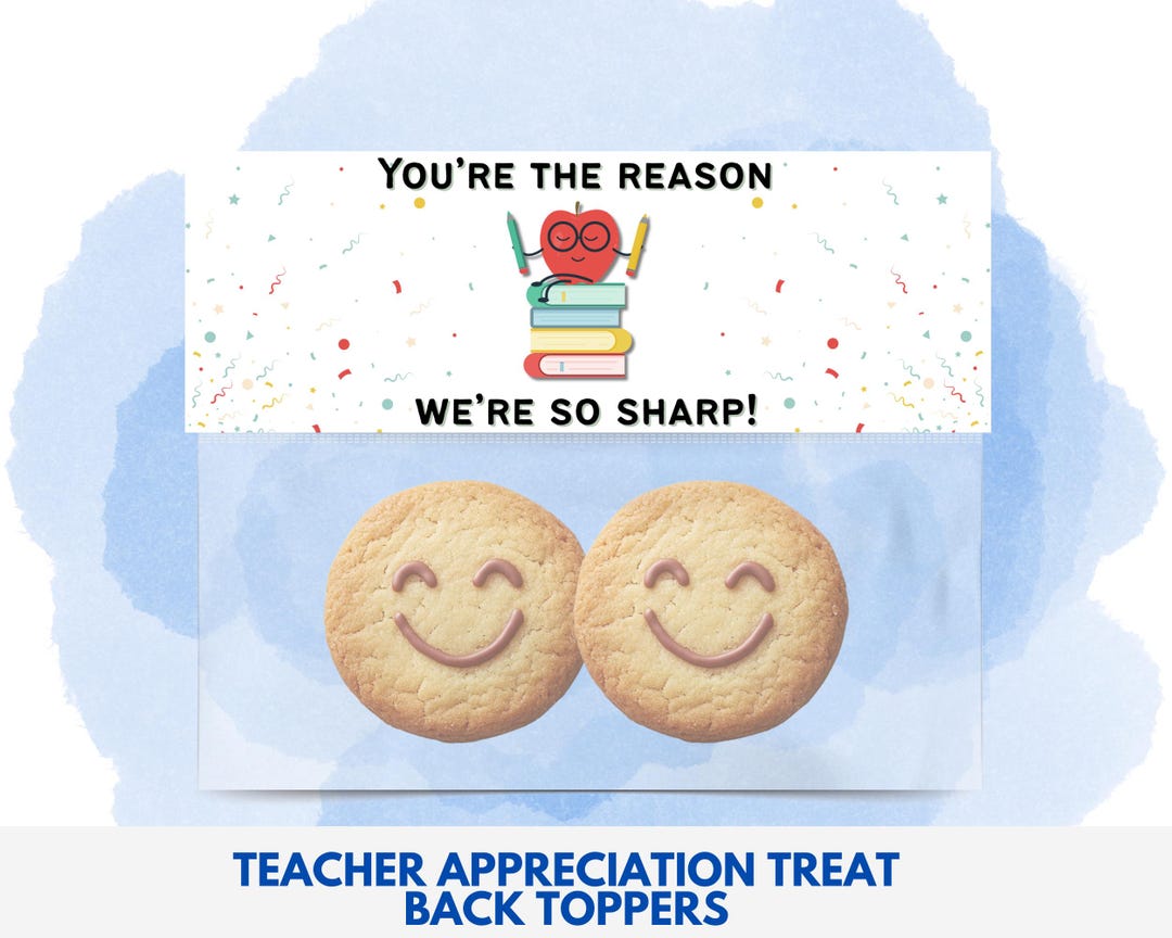 Week Topper Teacher Appreciation Week Toppers, Teacher Appreciation Week Tags ...
