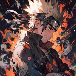 Naruto Printed Poster Art - Home Decoration for Anime Lovers - Wall Art - Gift for Naruto Fans - Anime Wall Art