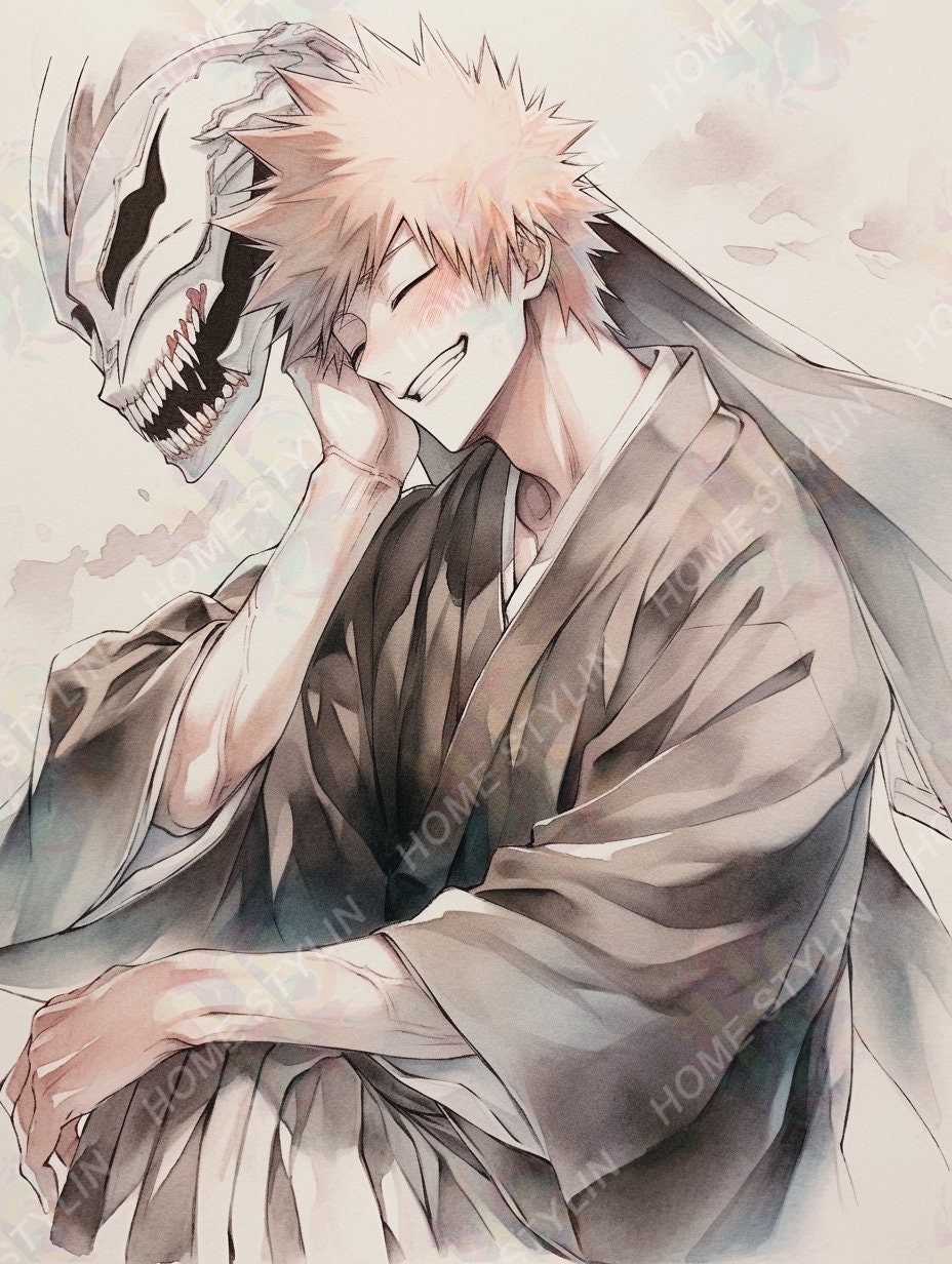 Bleach ichigo Vasto Lorde Poster Poster – Anime Town Creations