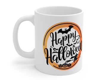 Taza de regalo de Halloween linda decoración de Halloween divertida taza de café de Halloween regalo enfermera regalo mujeres regalo amigo regalo maestro regalo fiesta de Halloween