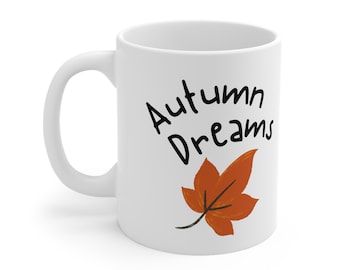 Taza de otoño Otoño Hojas lindas Taza de regalo Amante del otoño Regalo de otoño Amigo Regalo Enfermera Mujeres Regalo Maestro Regalo Calabaza Especias Taza de café Sidra de manzana