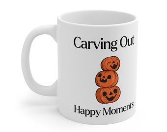 Taza de regalo de Halloween Linda Jack-o-lantern Decoración de Halloween Diversión Taza de café de Halloween Regalo Mujeres Regalo Amigo Regalo Maestro Regalo Fiesta de Halloween