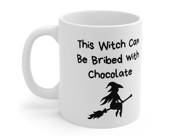 Taza de regalo de Halloween linda bruja Halloween decoración divertida taza de café de Halloween regalo para enfermera regalo mujeres regalo amigo regalo maestro fiesta de Halloween