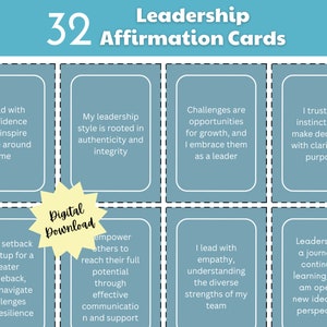 Leadership Skills, Leadership Quotes, Affirmation Deck, Vision Board Printables, Personal Development