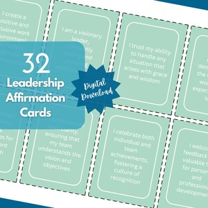 Leadership Skills, Leadership Quotes, Affirmation Deck, Vision Board Printables, Personal Development