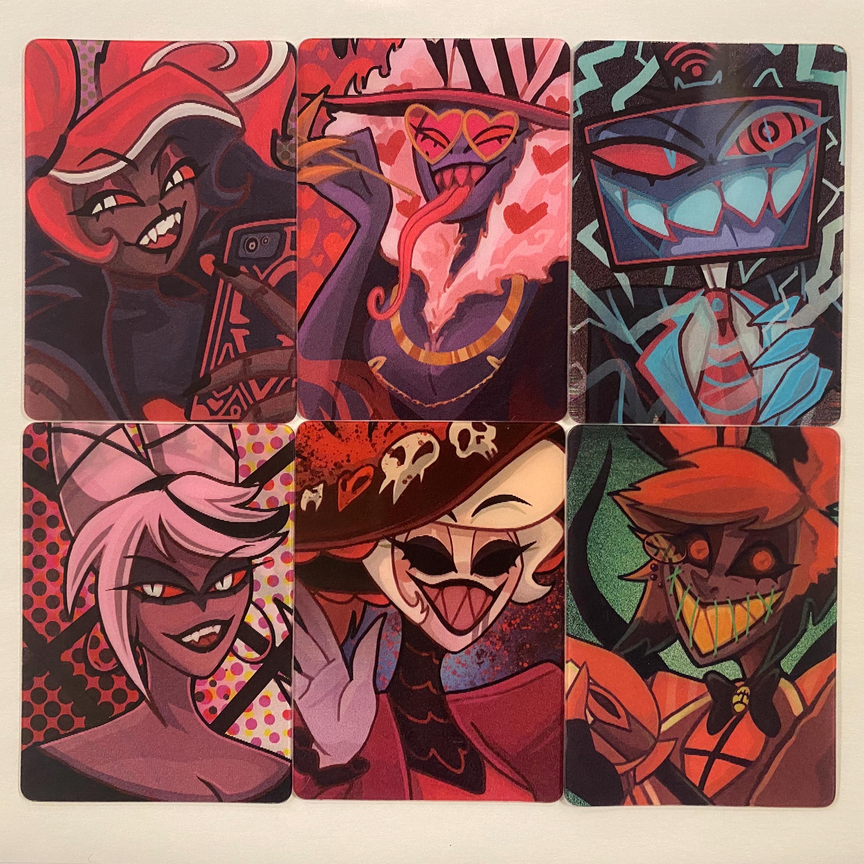 Hazbin hotel trading cards - Etsy 日本