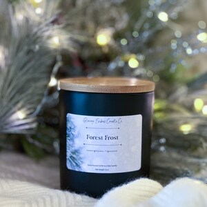 Christmas/Winter/Holiday Candle, Evergreen, Soy Wax Candle