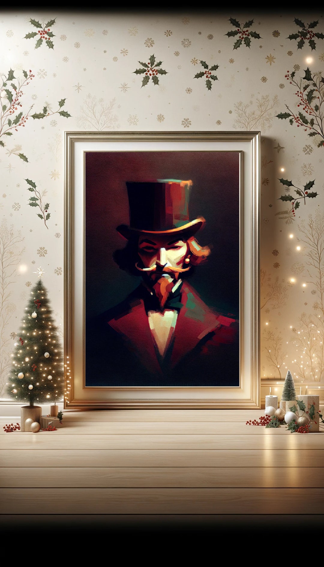 Godfather Drosselmeyer Nutcracker Ballet Minimalist Etsy