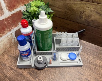 Expanded scleral storage station